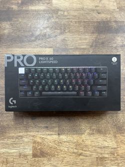 Logitech Pro X 60 Light speed Bluetooth Keyboard