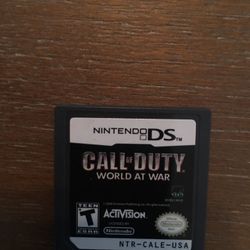 Nintendo ds call of duty world at war