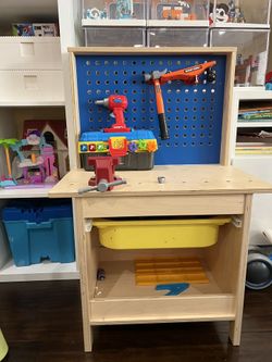 Ikea Duktig Tool Table Toy Work Bench