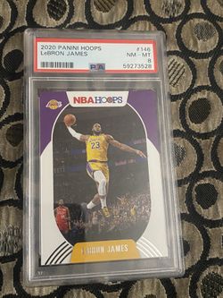 LeBron James Psa 8