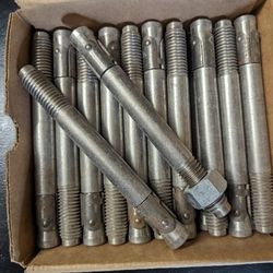 (22) 5/8 "X 6 Inch Concrete Anchor Bolts $35