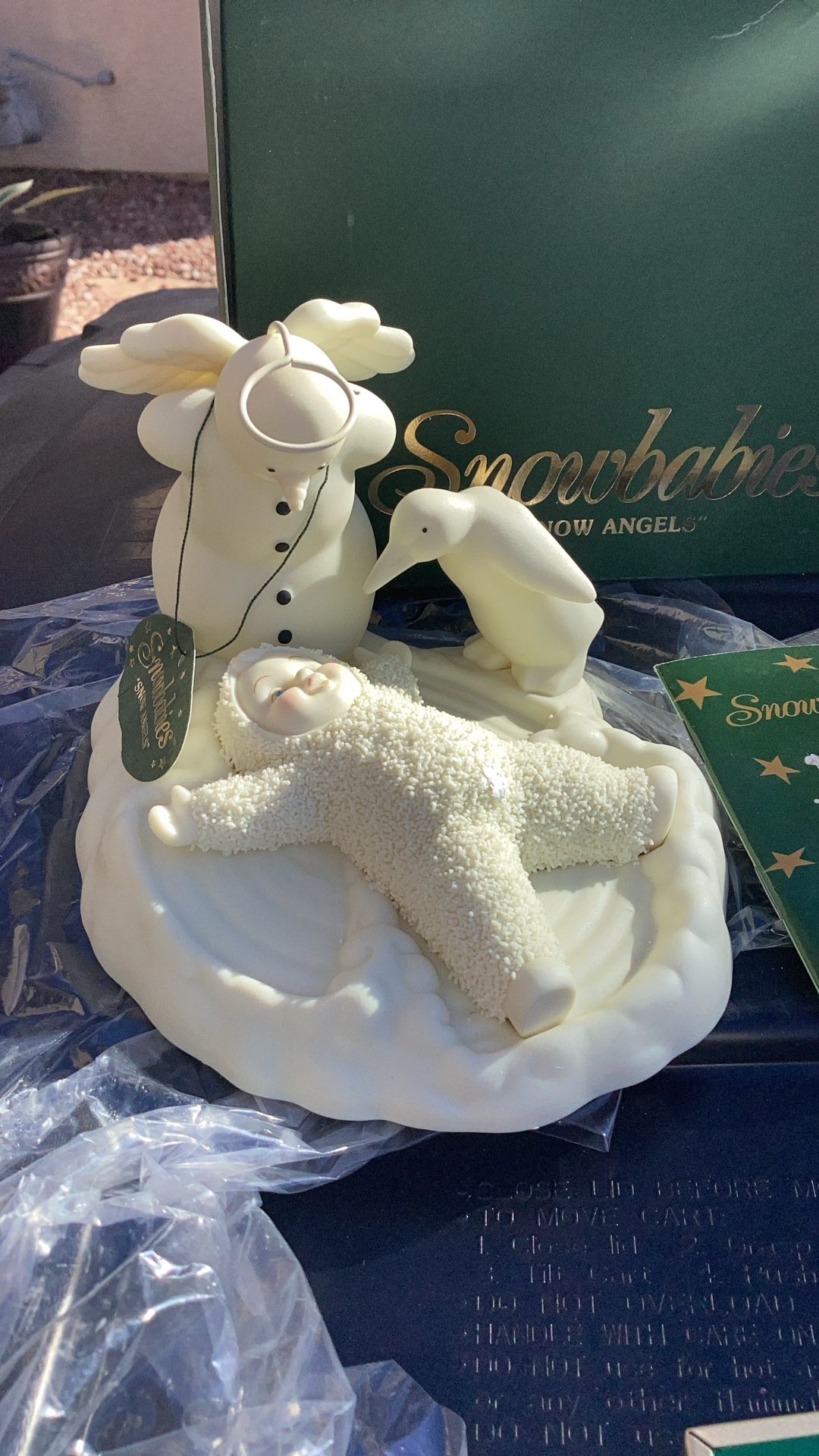 Dept 56 Snowbabies Snow Angels. Large Set