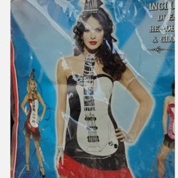 LADIES GUITAR COSTUME 