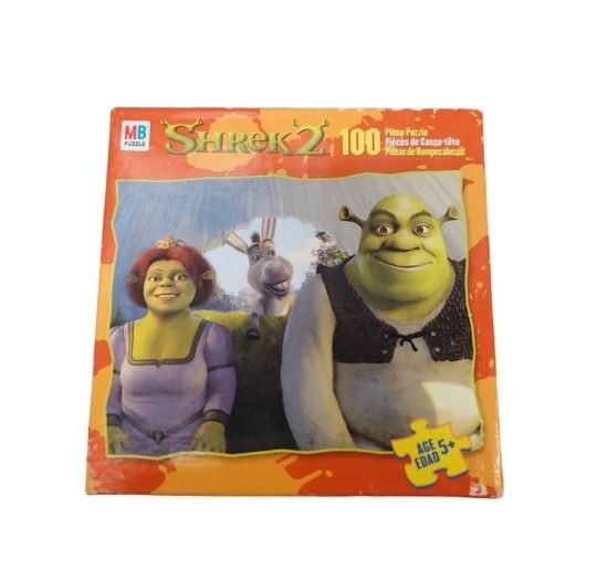 2004 Hasbro Shrek 2 100pc Puzzle
