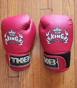 12oz Top King Muay Thai Boxing Gloves Unisex