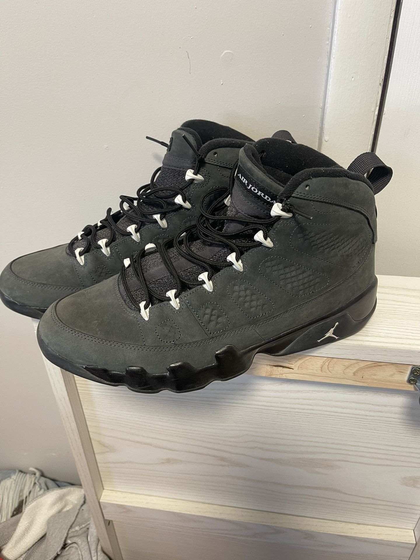 Air Jordan Anthracite 9s (13) 