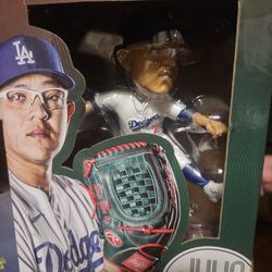 LA Dodgers Julio Urias Bbble Head