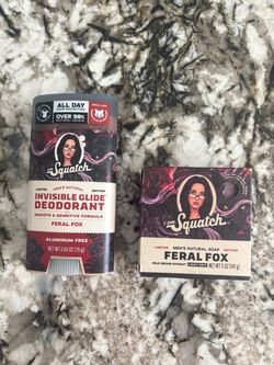 Dr. Squatch Megan Fox “Feral Fox” Limited Edition Duo *IN HAND*