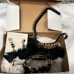 M. Haskell Jewelry Set New With Tags In Original Box