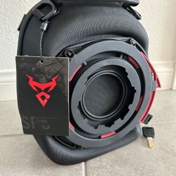 MOTOCENTRIC Motorcycle Tail Bag, 25L-38L Waterproof Helmet Backpack, Universal Fit, 5 Compartments，with Lock