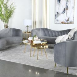 Upgrade your Living Room with this modern luxury set ✨ Brand New 🆕 - Fast Delivery 🚚 