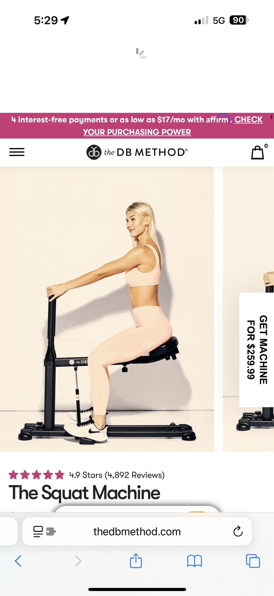 Squat Machine
