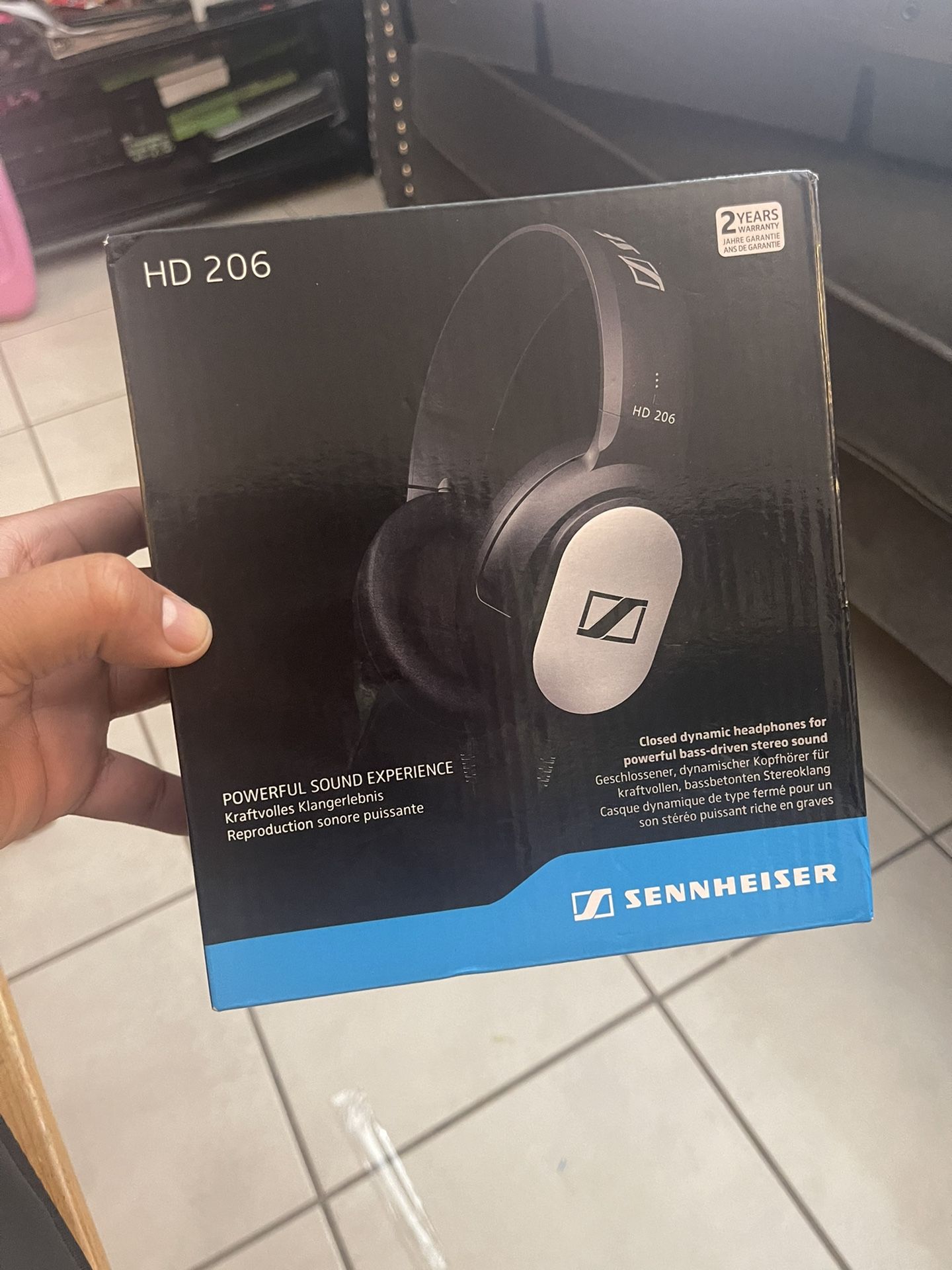hd 206 sennheiser Headphones