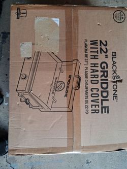 22" Black Stone Grill