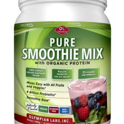 New- Smoothie Mix With Organic Protein