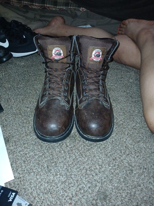 Brahma Boots Size 12 Steeltoe