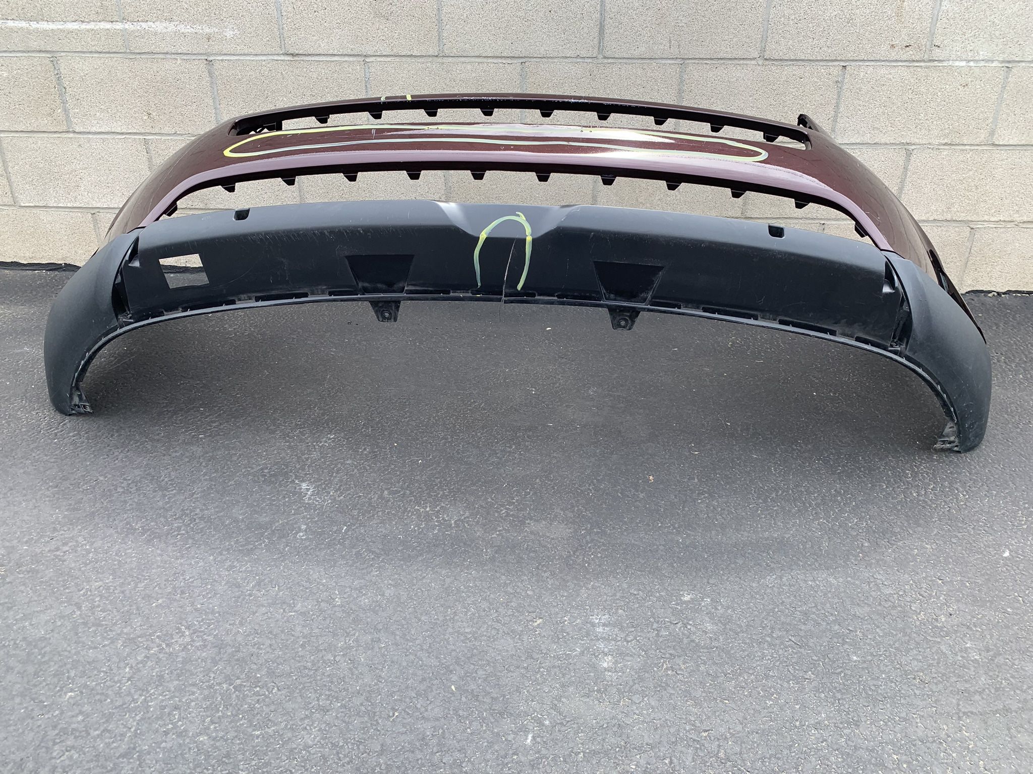 2020-2021 Kia Telluride Textured Front Lower Bumper Cover - Direct Replacement