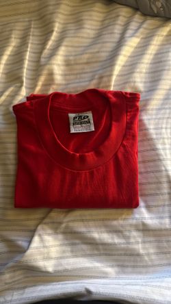 Red pro 5 shirt