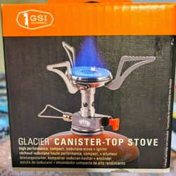 GSI Outdoors Glacier Canister Top Stove - NIB