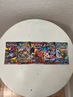 Pokemon single booster packs