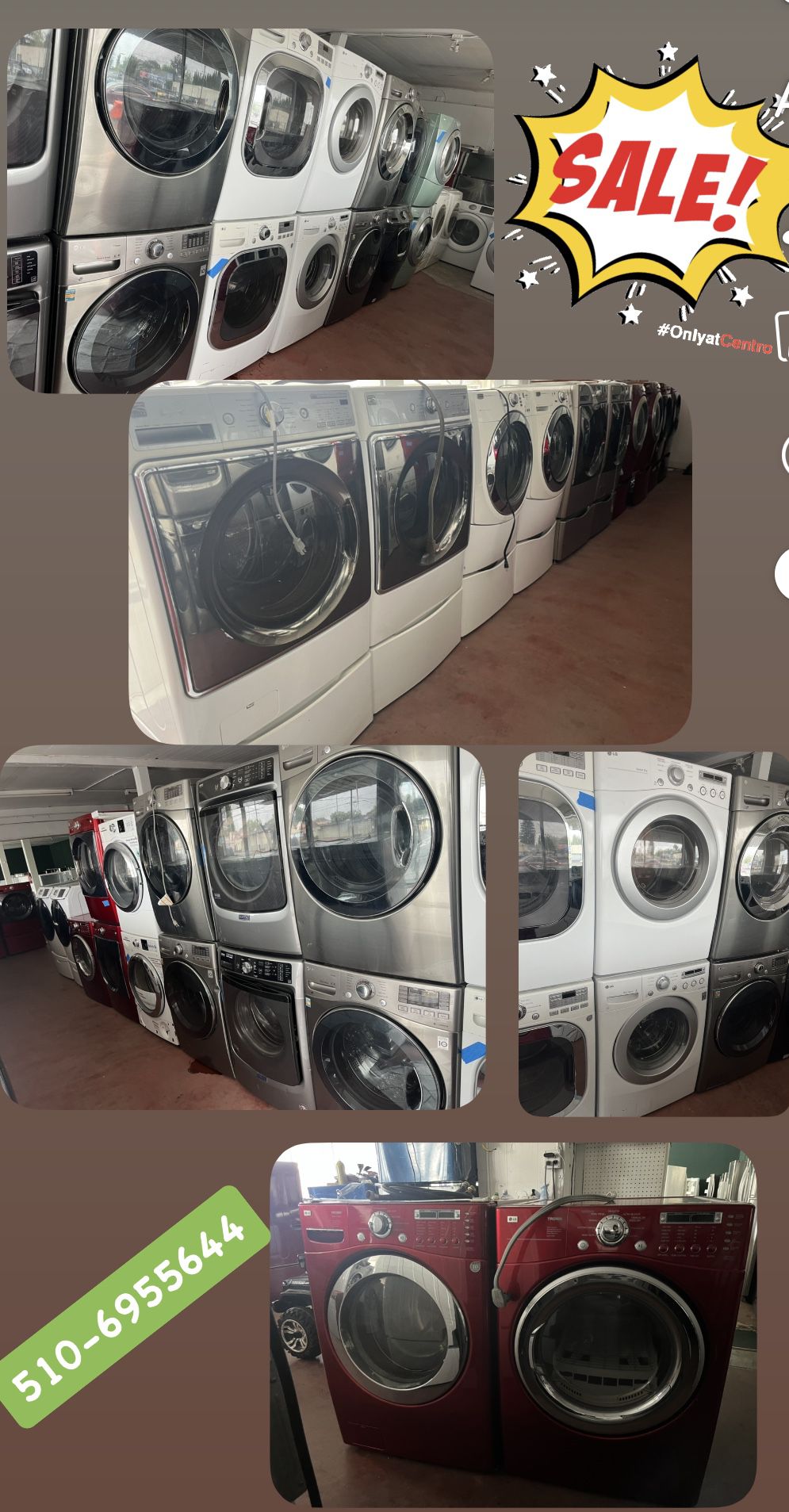 Washer And Dryer Set Used 