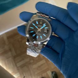 Cute Black Face Men Watch 