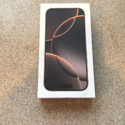 EMPTY iPhone 16 Pro Box