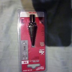 Milwaukee Step Drill Bit#4
