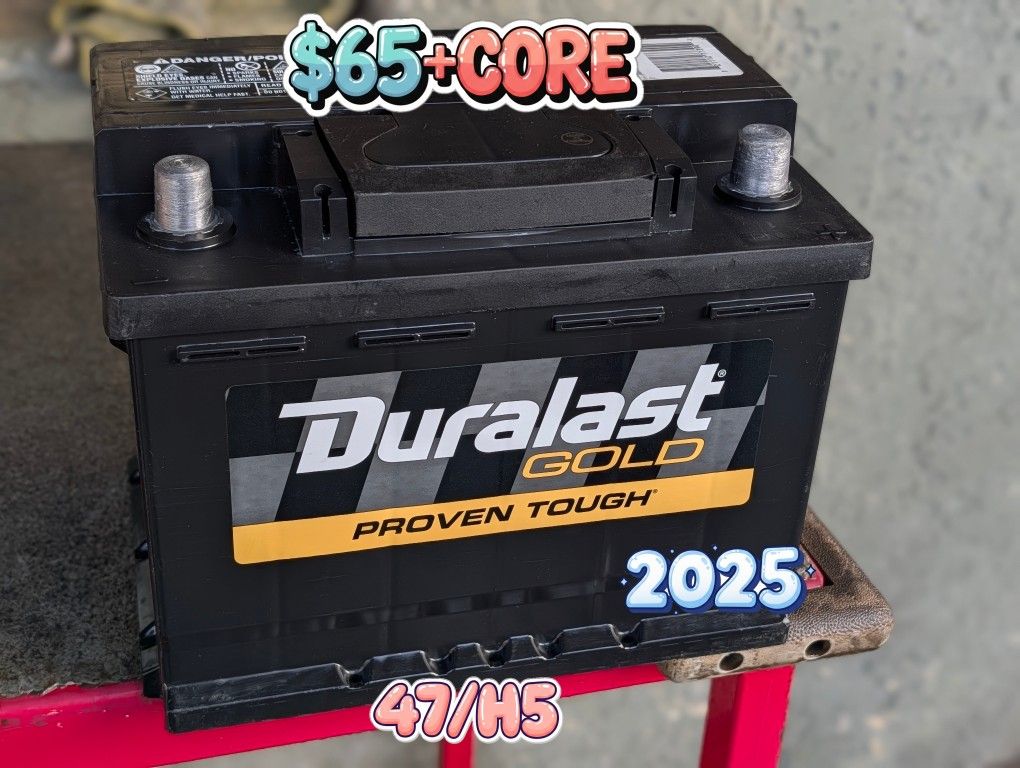 Car Battery Group Size 47/H5
