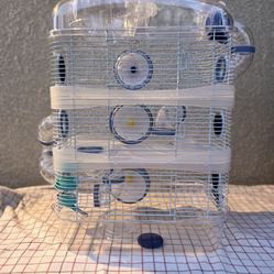 Clear Hamster Cage 
