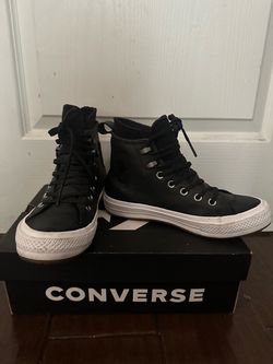 Converse Chuck Taylor All Star Waterproof Leather High-Top Boots – Women’s Size 7