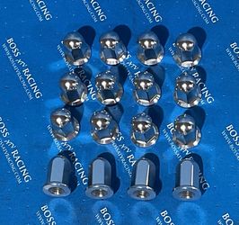 BOSS ATV RACING ALUMINUM LUG NUT SET OF 16 10X1.25 YAMAHA BANSHEE YFZ RAPTOR