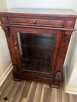 Beautiful wood cabinets