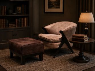 Mid-century modern-inspired accent chairs