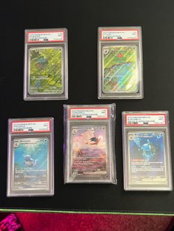 Pokemon Cards PSA 9 Charizard / Blastoise / Wartortle / Bulbasaur / Ivysaur