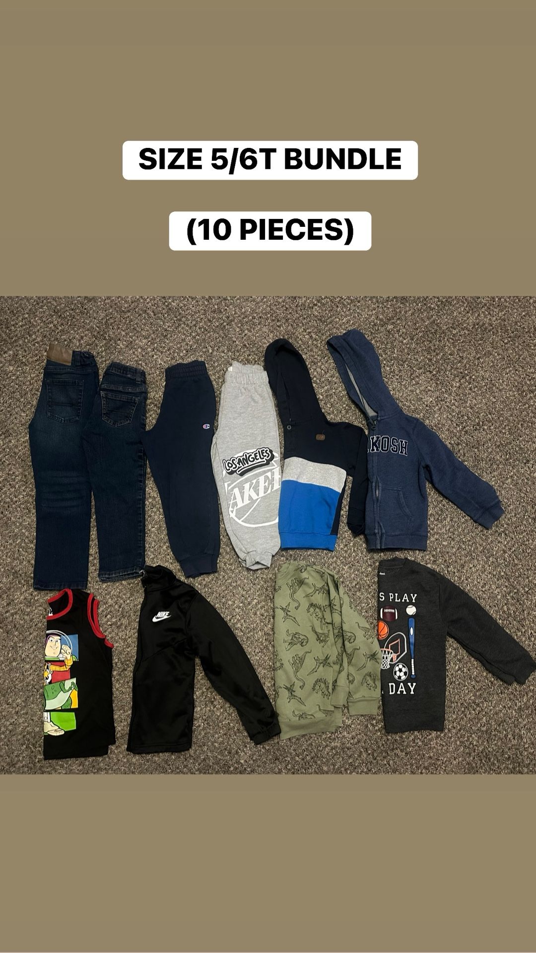 Boy Bundle Size 5/6