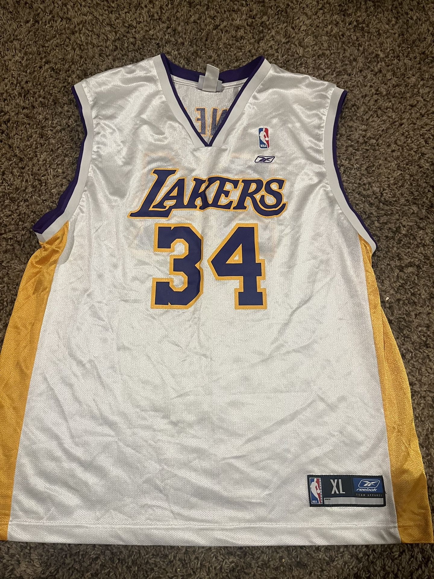 XL Shaq Lakers Jersey