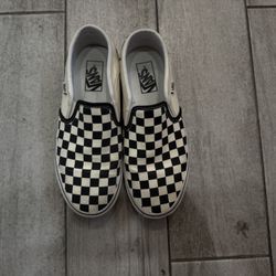 Checkered Vans