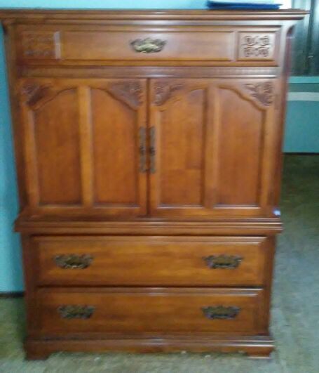 Vintage Sumter Cabinet Co Highboy Chest For Sale In Farmington
