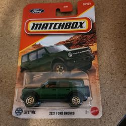 Matchbox 2021 ford bronco