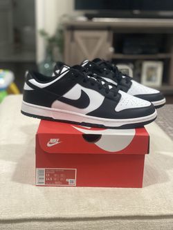 Nike Panda Dunk Black And white Size 13