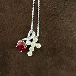Sterling Silver Cross Necklace 