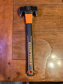 Klein tools LINEMAN'S DOUBLE-FACED HAMMER 36 oz - $25