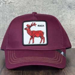Goorin Bros The Farm Animal Rack The Elk Trucker Hat Exclusive Limited Holo Tags Labels New