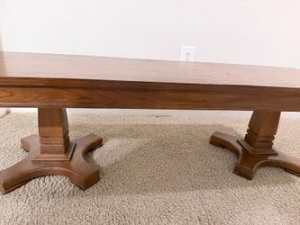 Solid Wood Coffee Table – Traditional Living Room Table