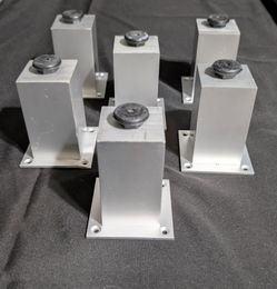 6 Heavy Duty Metal Furniture Legs