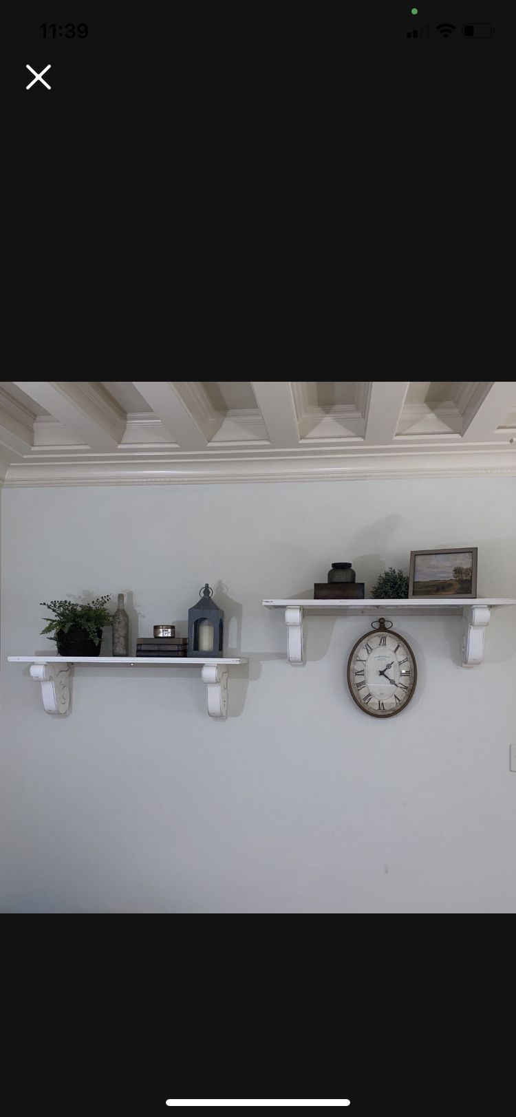 Bookshelf Display Shelf Set Of 2