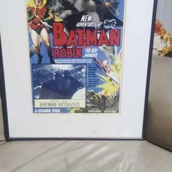 Batman Picture In Frame