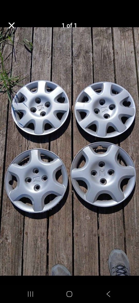 Honda Civic Hub Caps 1(contact info removed)