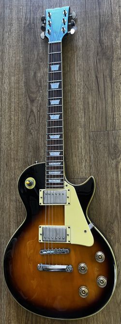 NOMAD LES PAUL STYLE SET NECK ELECTRIC GUITAR VINTAGE SUNBURST